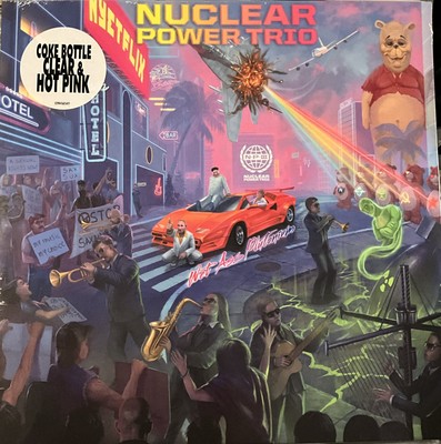 Nuclear Power Trio - Wet Ass Plutonium LP 2023 Metal Blade [Pink
