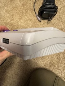 Super NES Nintendo SNES mini video game System Model 2 SNS-101 w OEM controllers