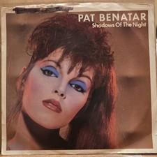 Pat Benatar: Shadows of the Night/The Victim - VG+/VG | 1982 Pop Rock 45rpm