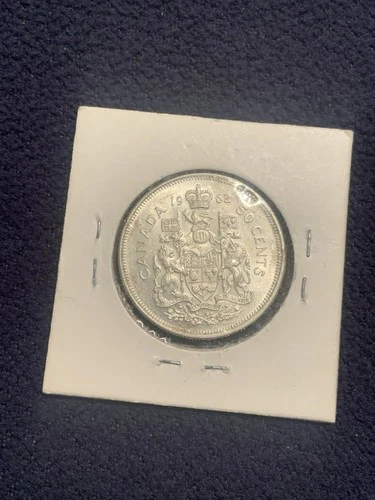 1962 Canadian Silver Half Dollar Unc.