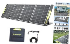 Portable Solar Panel, Foldable Solar Panel Lightweight with Kickstands 200W