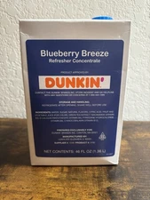 Dunkin Blueberry Breeze Refresher Concentrate