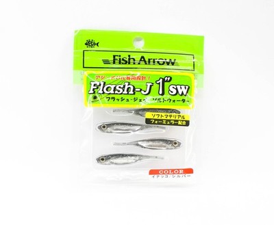 Fish Arrow Soft Lure Flash J SW 1 Inch 5 Piece per pack #112 (8351)