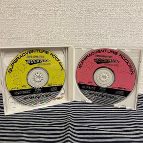 Rockman Super Adventure Saturn NTSC-J CIB Japanese Import Retro