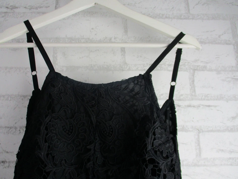 Stone Cold Fox womens ryder lace romper /jumpsuit playsuit black M/L 6/8 bnwt - image 2 of 4