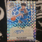 2023-24 Panini Mosaic Scripts Miles McBride Autograph Prizm #MS-MCB Knicks