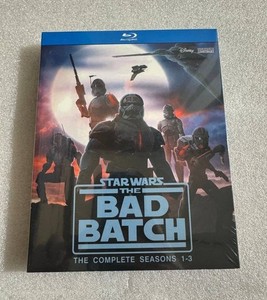 STAR WARS: THE BAD BATCH: the Complete Series Season 1-3 (BLU-RAY) 6-disc
