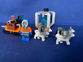 LEGO City Arctic Helicrane (#60034) - 262 Pieces (1 Sub) w/ Minifigs & Manuals