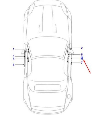 JAGUAR F-TYPE Coupe X152 Türkabelbaum vorne rechts LHD T2R10946 NEU ORIGINAL