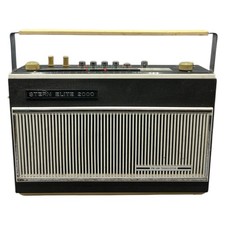Stern Elite 2000 Fm/Am Transistorradio Kofferradio Veb Rft DDR GDR 1973 Vintage