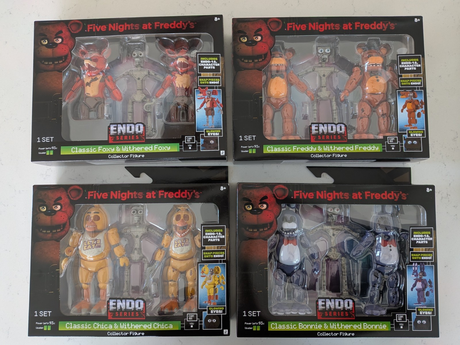 FNAF Five Nights At Freddys Jazwares Bonnie Freddy Chica Fox