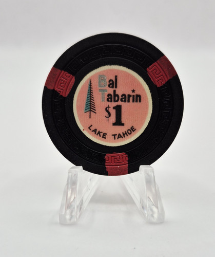 Bal Tabarin Casino Lake Tahoe Nevada 1958 $1 Casino Chip N4941