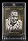 MICHAEL JORDAN RARE BLACK & WHITE 2016 Upper Deck Goodwin Champions Card - Bulls