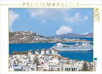 "Calvendo Puzzle An Image From The \"City Of Mykonos – Impressions\" Calendar | 100"