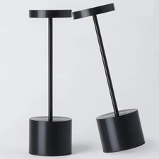 2Pack Cordless Table Lamp Rechargeable LED Battery 5000mAh Metal USB Portable