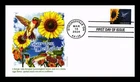 US COVER GARDEN DELIGHTS HUMMINGBIRD FLOWER FDC PANDA CACHET