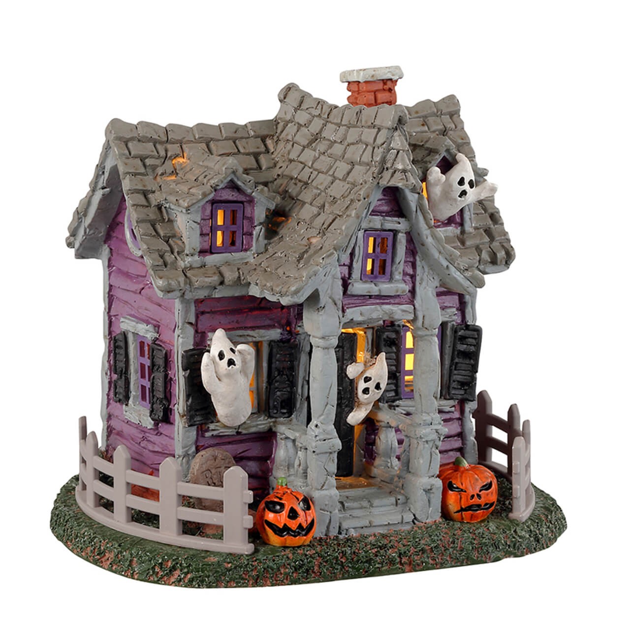 Lemax Spooky Town Table Accent - Ghost Cottage