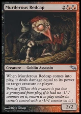 MTG Magic the Gathering Murderous Redcap (192/315) Shadowmoor LP