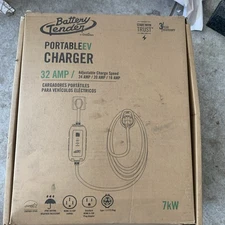 Battery Tender Portable EV Charger Adjustable 32 AMP 7kW 022-3021-DL - New!