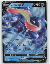 2021 Pokemon, Fusion Strike, #73/264 Greninja V, Holo Ultra Rare NM