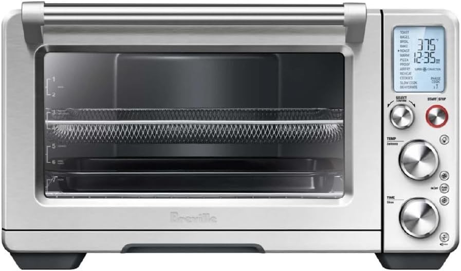 Breville BOV900BSS Smart Oven Air Fryer Pro and Convection Oven, Brushed Stainle