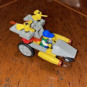 1996 LEGO 6491 Rocket Racer Timmy Minifig Time Cruiser - 99% Complete