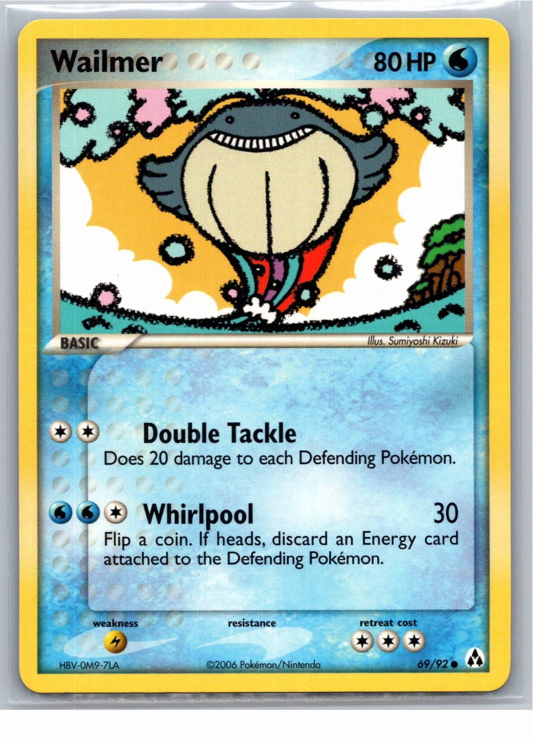 Wailmer Common Legend Maker 69/92 NM
