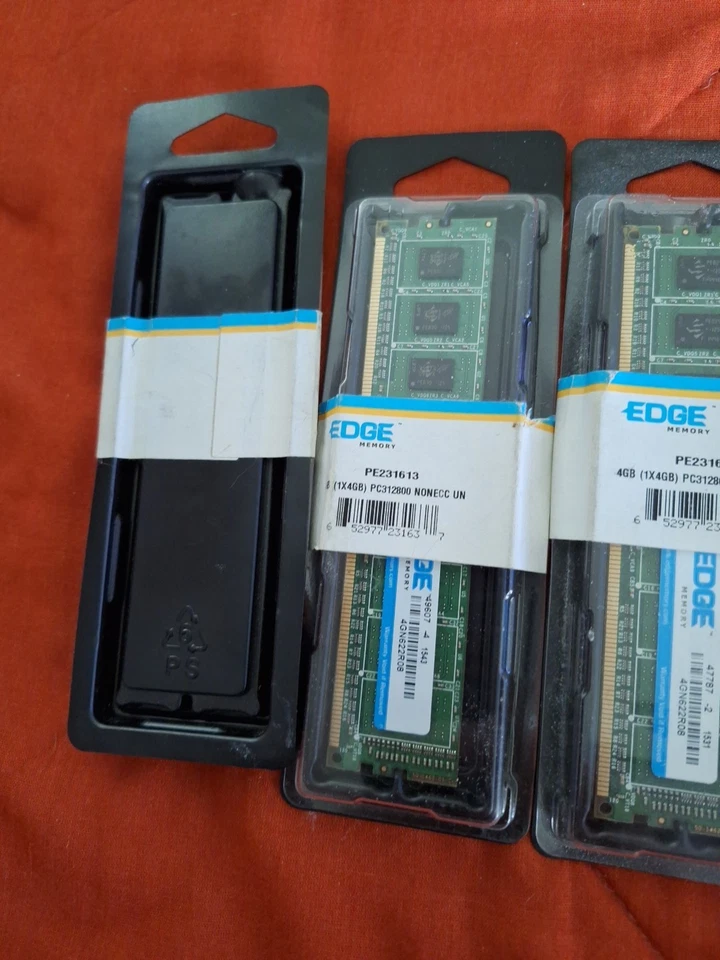 Edge 4GB (3-Sticks / 12gb) PC3-12800 DDR3 1600 Desktop.  PC Memory RAM 4GN622R08 - Image 4 of 4