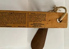 Vintage Ritz Stick Shoe Sizer Wooden Sliding Foot Measuring Tool Made in USA