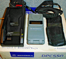 Vintage Motorola Micro TAC DPC550 Personal Cellular Telephone DPC 550 Cell Phone