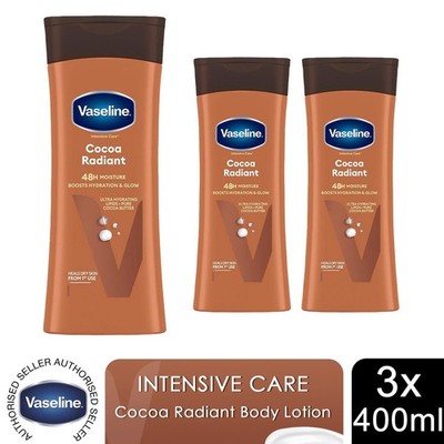 Vaseline Intensive Care Bodylotion, Cocoa Radiant, 400 ml - 3 kaufen