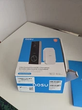 AOSU Video Doorbell Pro and WiFi Home Base 2K QHD  Damage Box