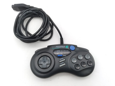 SG Propad 6 Controller For Sega Genesis Console | Not Tested | InterAct SV-439