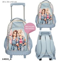 TOPModel Schulrucksack Trolley Festival FUN 28L Rollen Rucksack MäDchen