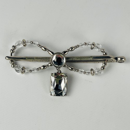 Lilla Rose Flexi Hair Clip Clear Jewel Dangle Medium