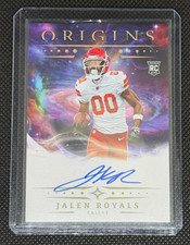 2025 Panini NFL Origins Football Jalen Royals On-Card Rookie Auto Chiefs #RA-JRO