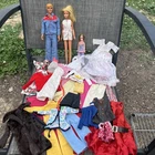 Large Lot Of Vintage Barbie Clothes And Accessories