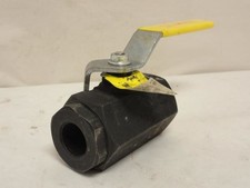 202725 Old-Stock; Apollo 72-144-64 Inline Ball Valve; Carbon Steel; 3/4 FNPT