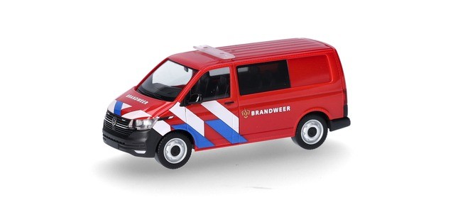 Herpa 097888 - 1:87 VW T6.1 Minibus ""Fire Department"" (Netherlands) - New