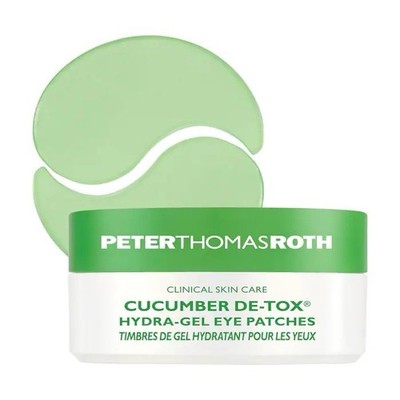 PETER THOMAS ROTH CUCUMBER DE-TOX HYDRA-GEL EYE PATCHES 60 PADS/30 PAIRS NEW
