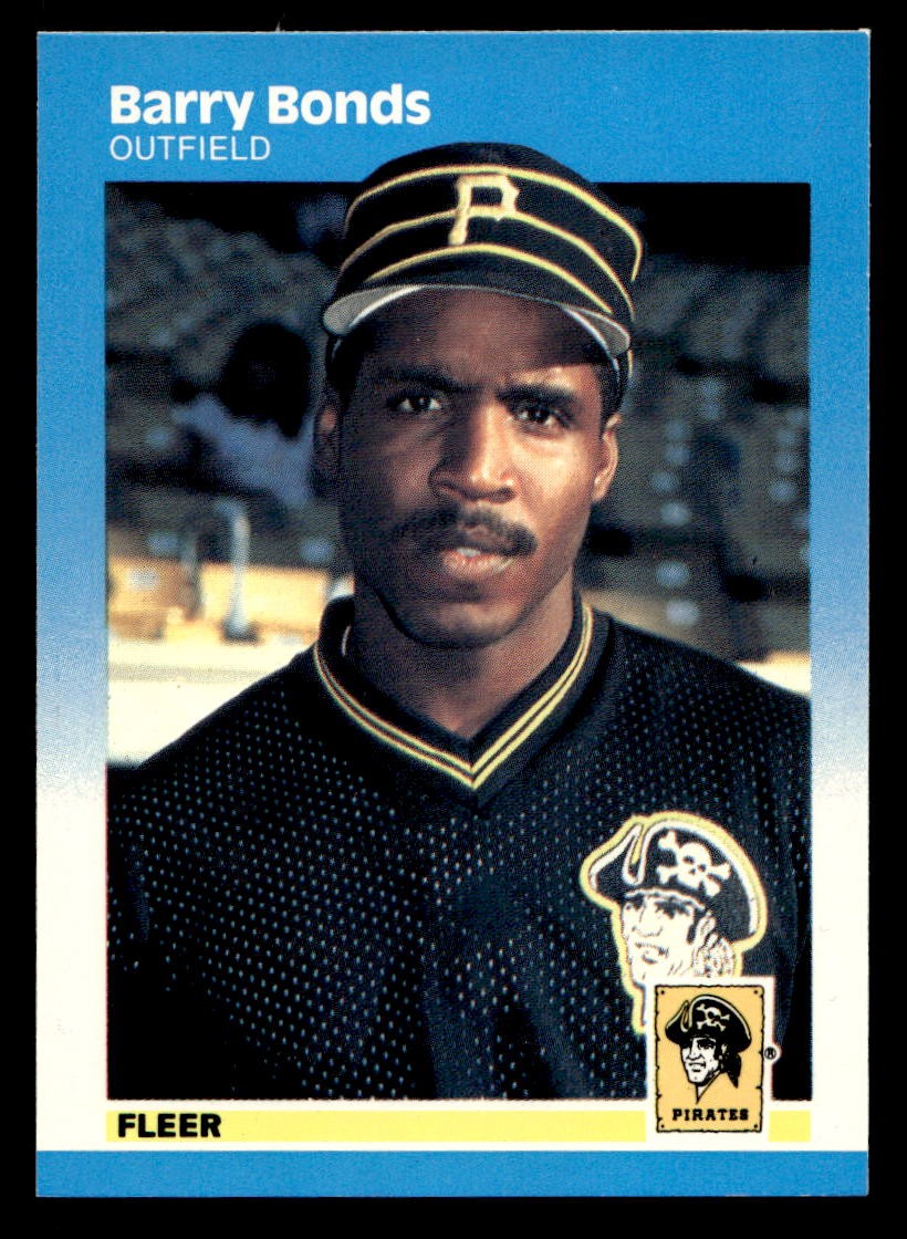 1987 Fleer Glossy #604 Barry Bonds Pittsburgh Pirates RC MINT NO RESERVE!