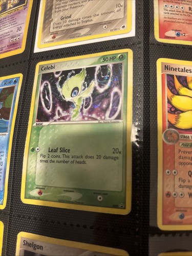2005 Pokemon Black Star Promos Card 029 Celebi HOLO
