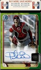 2015 Bowman #BCAP-PO Peter O'Brien Chrome Prospect Green #/99 Auto Diamondbacks