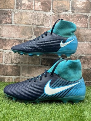 Nike Magista Onda II 917787-414 fester Untergrund Fußballschuhe Herren UK 8 Obsidian