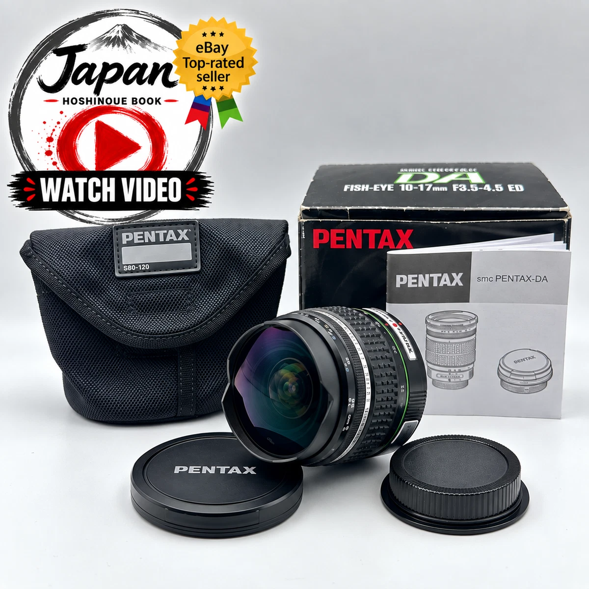 PENTAX Fisheye Camera Lenses 10-17mm Focal for sale | eBay