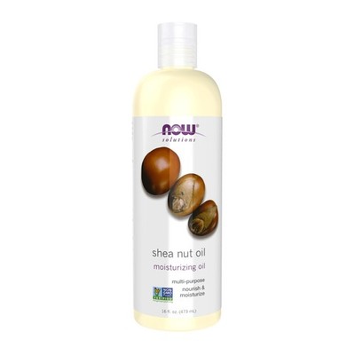 Now Solutions Pure Shea Nut Oil 16 Fl Oz Vegan Moisturizer For Skin And Hair