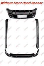 ABS Glossy Black Front Rear Lip Side Skirts Spoiler Wing Kits Fits Tesla Model Y