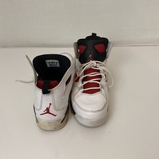 2017 Nike Air Jordan Flight Club Men’s Size 13  White Red Black 555475–121