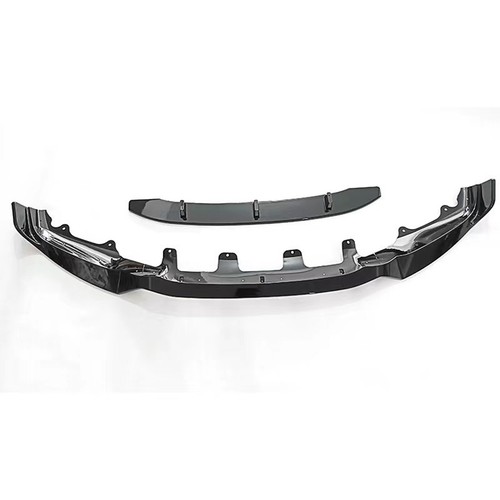 Black Front Bumper Spoiler Lip Kit MP Style For BMW X5 F15 2014-2018 M Sport ch - Picture 2 of 9