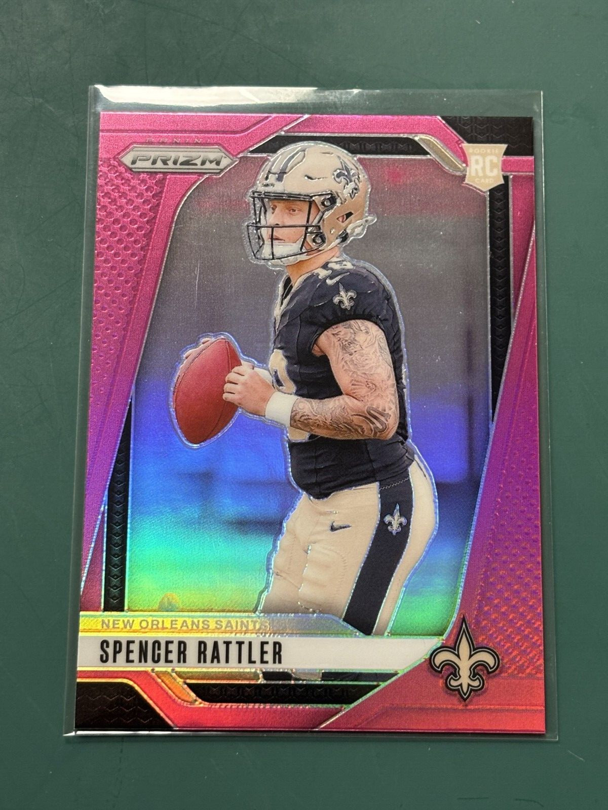 2024 Panini Prizm - Rookies #388 Spencer Rattler  Pink (RC)